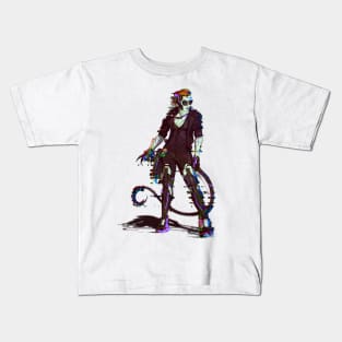 cyberpunk catwoman Kids T-Shirt